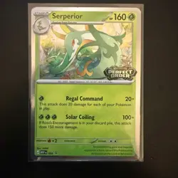 Serperior - Prerelease Promo Pokemon Card MEP 064 Perfect Order - Image 1