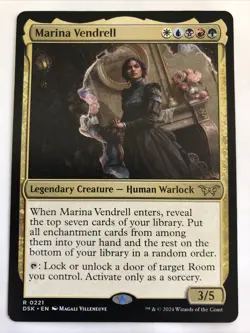 MTG Duskmourn: House of Horror Marina Vendrell 0221 NM Rare - Image 1