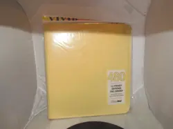 Deck Builder's Pro-Binder Vivid Yellow Zippered 12-POCKET Ultra Pro MTG - Image 1
