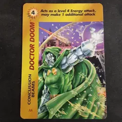 1995-1999 Marvel Overpower CCG Doctor Doom - Image 1
