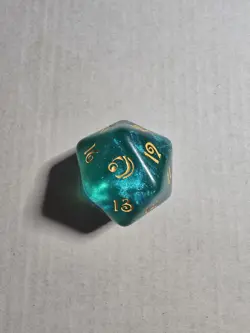 Life Counter ~ LORWYN ECLIPSED ~ Oversized D20 Die SPINDOWN - Image 1