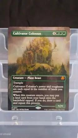 Magic: The Gathering Cultivator Colossus Mythic Green Creature Innistrad Remast… - Image 1