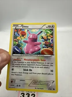 Pokemon TCG Ditto Black Star Promo XY40 Near Mint-mint Condition - Image 3