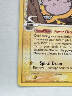 Mantine - 20/101 - Non-Holo - EX Dragon Frontiers - VLP/NM - Pokemon Card - Image 2