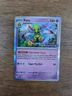 Pokemon TCG - Xatu SVP059 Paradox Rift Stamped Prerelease Promo Holo - Image 1
