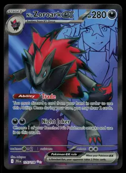 N's Zoroark ex 175/159 - Pokemon Journey Together - Ultra Rare (NM) - Image 1
