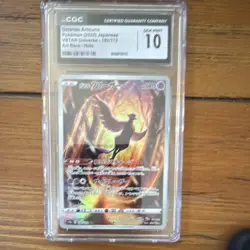 Pokemon Galarian Articuno 182/172 Vstar Universe Art Rare Holo CGC 10 Japanese - Image 1