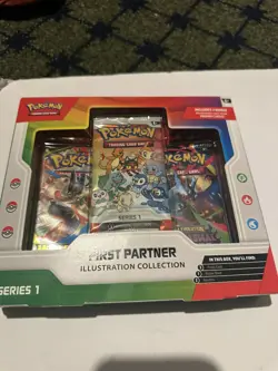 Pokemon TCG First Partner Illustration Collection Series 1 New Sealed - Image 1