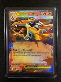 Mega Charizard Y ex 030 Promo Pokemon TCG Ascended Heroes - Image 1