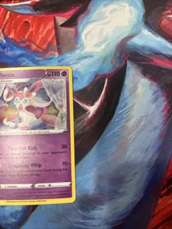 Sylveon SWSH211 SWSH Pokemon Sword & Shield Black Star Promo Cosmos Holo - Image 4
