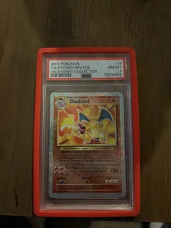2002 Pokemon Charizard Rev Foil Legendary Collection PSA 8 NM-MT #3 - Image 1