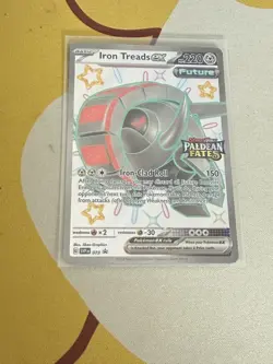 Pokemon - Iron Treads ex (Paldean Fates Stamped) - 073 - Promo - Holo - Image 1