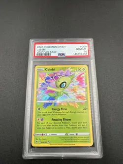 Pokemon 2020 Celebi 009/185, SWSH Vivid Voltage, PSA 10 GEM MINT - Image 1