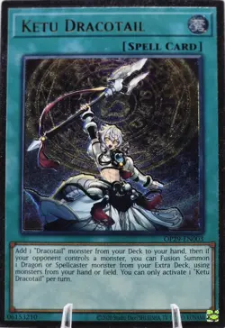 Ketu Dracotail OP29-EN003 (Ultimate Rare) NM - Yu-Gi-Oh! - Image 1