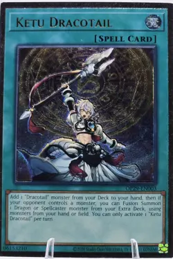 Ketu Dracotail OP29-EN003 (Ultimate Rare) NM - Yu-Gi-Oh! - Image 2