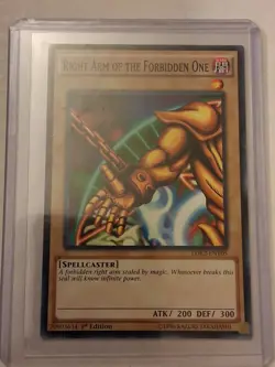 Right Arm of the Forbidden One LDK2-ENY05 Legendary Decks II Unlimited - Image 1