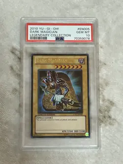 Dark Magician LC01-EN005 Yu-Gi-Oh Legendary Collection 1 Limited Edition PSA 10 - Image 1