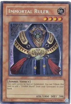 Immortal Ruler - RGBT-EN082 - Secret Rare - Unlimited - LP YUGIOH - Image 1