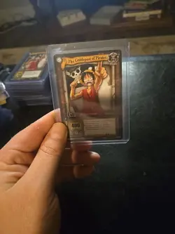 One Piece CCG The Guidepost of Pirates Luffy CH030 2005 Vintage English - Image 1