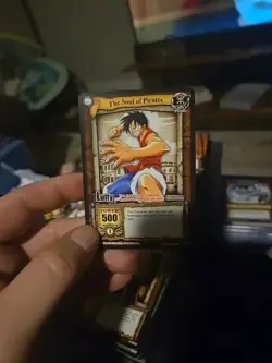 One Piece Cardass 2005 The Soul of Pirates Luffy Character Card CH009 Vintage - Image 1