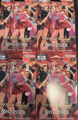 One Piece TCG Heroines Edition EB-03 English Sleeved Booster Pack - Lot of 4 New - Image 1