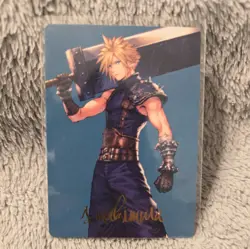 Cloud Ex-SOLDIER Art Card 50/53 Signature Art Series: FINAL FANTASY Gold Stamped - Image 1