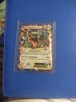 Pokemon Rayquaza EX Shiny Holo Card XY66 Promos 2015 Mp - Image 1