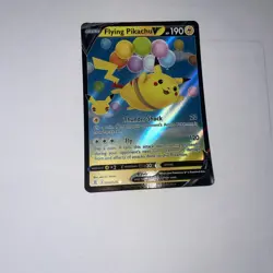 Flying Pikachu V - 006/025 - Pokemon Celebrations Sword Shield Rare Card NM - Image 2