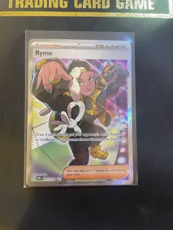 Ryme - 221/197 - Pokemon Obsidian Flames Full Art Ultra Rare Card NM - Image 1