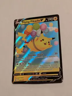 Flying Pikachu V - 006/025 - Pokemon Celebrations Sword Shield Rare Card NM - Image 1