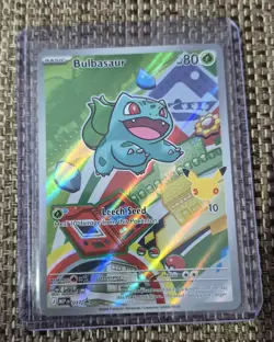 Pokemon TCG First Partner Illustration Collection Series 1 Kanto Gen 1 3 Cards - Image 3