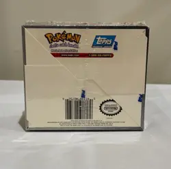 POKEMON - The First Movie Topps Trading Cards BLUE Logo SEALED BOX 36 Packs - Image 3