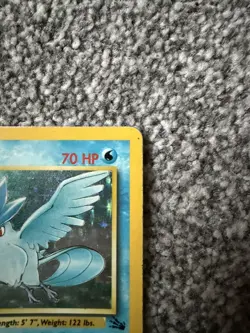 Pokemon TCG Articuno Fossil Holo Rare Card 2/62 - Image 4