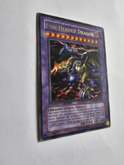 Yugioh Card Five-Headed Dragon Secret Rare 9.5 Mint SD09-ENSS1 2006 - Image 2