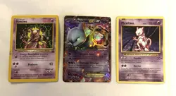 Pokemon Mewtwo collection. 3 Cards. XY Promo Evolutions WoTC. See description - Image 1