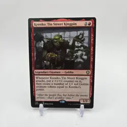 Krenko, Tin Street Kingpin Commander: Dominaria United Regular #124 - Image 1