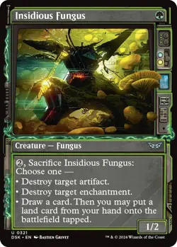 MTG Foil - Insidious Fungus (Showcase) - 321 / NM / English - Image 1