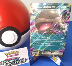 Paldean Clodsire EX 094/159 Double Rare NM/M Journey Together Pokemon Card - Image 1