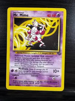 Pokemon TCG | Mr. Mime 22/64 | Jungle Rare | LP - Image 1