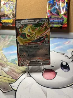 Team Rockets Persian EX 150/182 Double Rare Pokemon Destined Rivals - Image 1