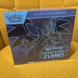 Pokemon Trading Card Game Phantasmal Flames Elite Trainer Box ETB - New & Sealed - Image 1
