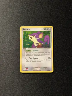 Pokemon EX TEAM ROCKET RETURNS - #71/109 Rattata - Reverse Holo - ENG - LP/NM - Image 1