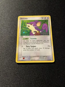 Pokemon EX TEAM ROCKET RETURNS - #71/109 Rattata - Reverse Holo - ENG - LP/NM - Image 2