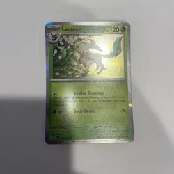 Leafeon - 005/131 - Pokemon Prismatic Evolutions Holo Rare NM - Image 1