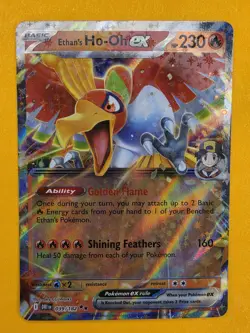 Pokemon TCG Ethan's Ho-Oh ex 039/182 Sv10: Destined Rivals Holo - Image 1