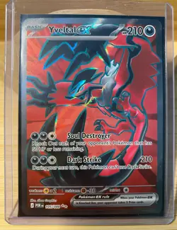 Yveltal ex 105/088 - Full Art Ultra Rare - Pokemon TCG: Perfect Order - NM - Image 1