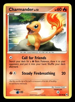 Charmander 59/99 Common Arceus Pokemon MP - Image 1