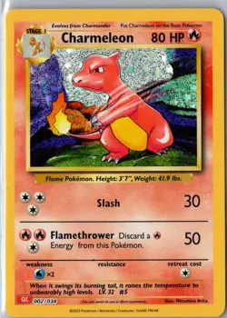 CHARMELEON 002/034 HOLO TCG CLASSIC CHARIZARD POKEMON NM - Image 1