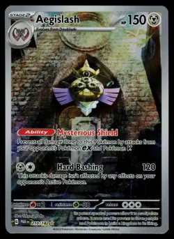 Aegislash 210/182 - Pokemon Paradox Rift - Illustration Rare (NM) - Image 1