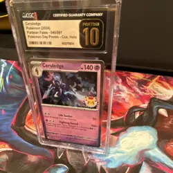 Pokemon TCG Ceruledge 040/091 Paldean Fates Promo Cosmos Holo CGC Pristine 10 - Image 5
